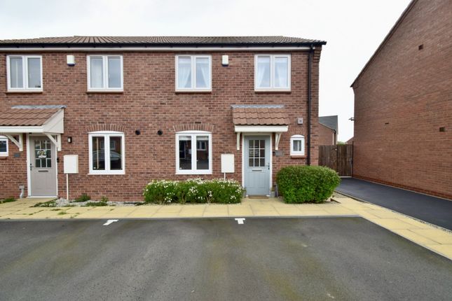Thumbnail Semi-detached house for sale in Harris Drive, Houghton-On-The-Hill, Leicester