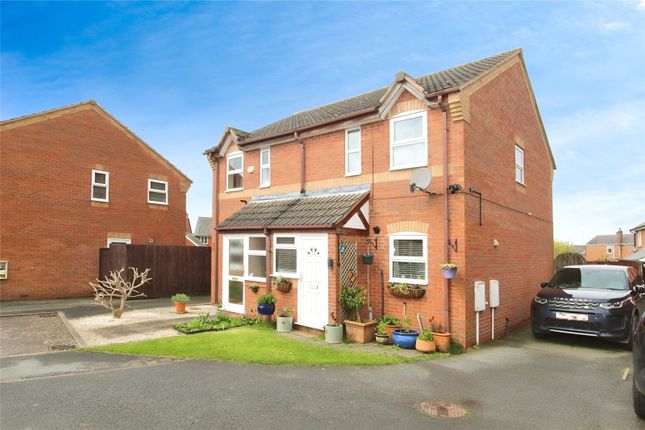 Semi-detached house for sale in Slaybarns Way, Ibstock, Leicestershire