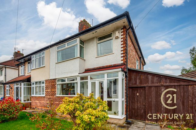 Semi-detached house for sale in 25 Manor Way, Woolton