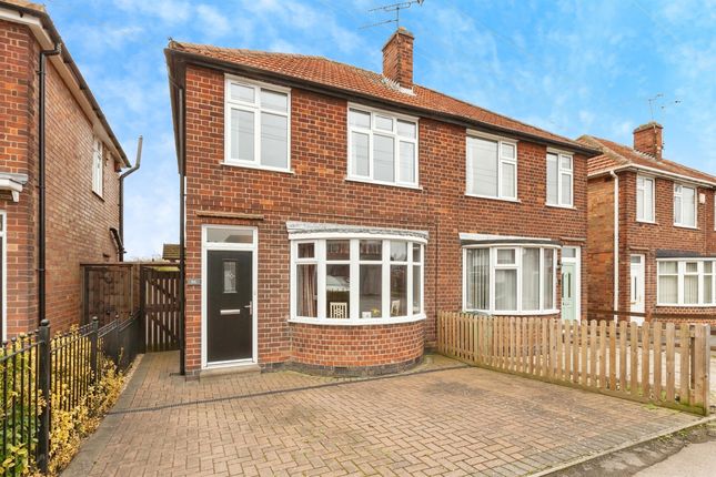 Thumbnail Semi-detached house for sale in Henley Crescent, Braunstone, Leicester