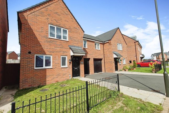 Semi-detached house for sale in Kernel Way, Shirebrook, Mansfield