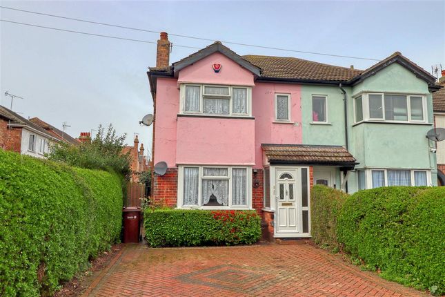 Thumbnail Semi-detached house for sale in Oxford Crescent, Clacton-On-Sea