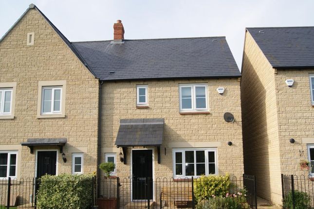 Thumbnail End terrace house to rent in Fritillary Mews, Ducklington