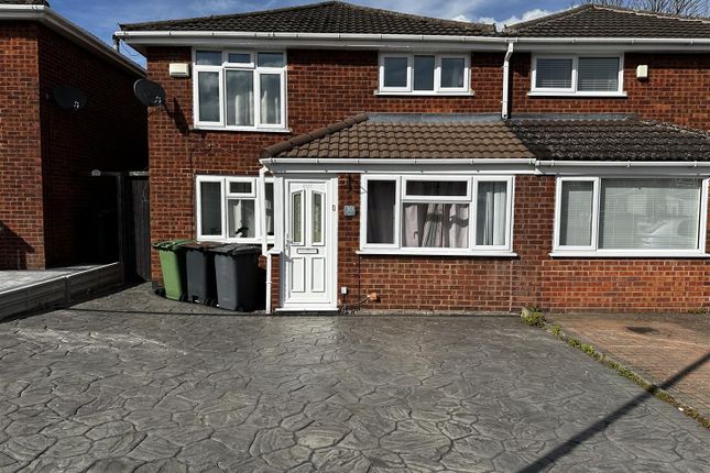 Thumbnail Semi-detached house for sale in Somerset Drive, Sunnyside, Nuneaton