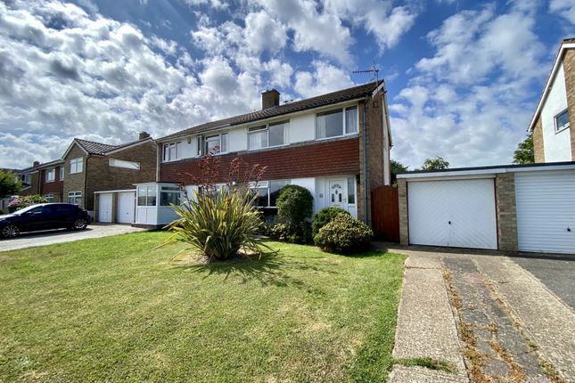 Thumbnail Semi-detached house for sale in Anderida Road, Willingdon, Eastbourne, East Sussex