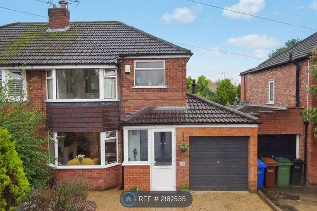 Thumbnail Semi-detached house to rent in Sunningdale Road, Cheadle Hulme, Cheadle