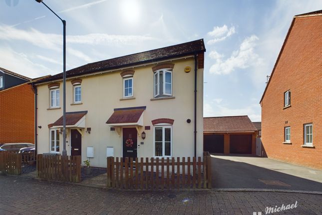 Thumbnail Semi-detached house for sale in Cranley Crescent, Aylesbury