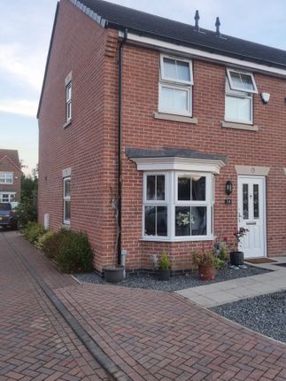 Thumbnail End terrace house for sale in The Peppercorns, Main Road, Gilberdyke, Brough