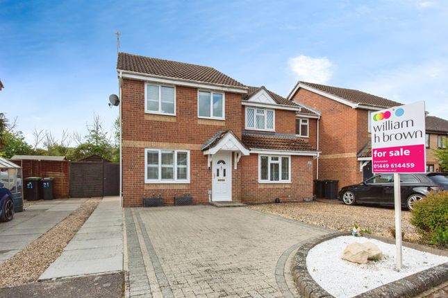 Semi-detached house for sale in Pyes Meadow, Elmswell, Bury St. Edmunds