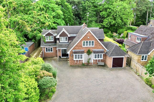 Thumbnail Detached house for sale in Pine Drive, Finchampstead, Berkshire