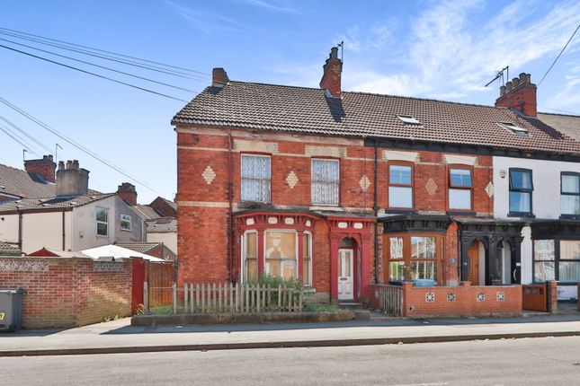 Thumbnail End terrace house for sale in Park Grove, Princes Avenue, Hull