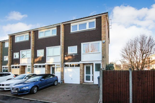 Thumbnail End terrace house to rent in Haddon Court, Shakespeare Road, Harpenden