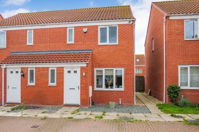 Thumbnail Semi-detached house for sale in Harrow Drive, Beck Row, Bury St. Edmunds