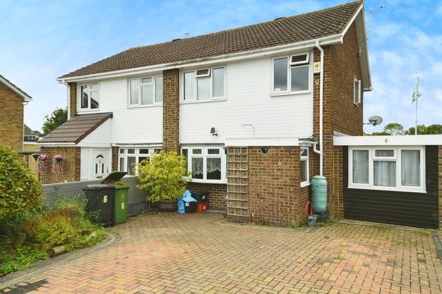 Thumbnail Semi-detached house for sale in Beresford Close, Swindon