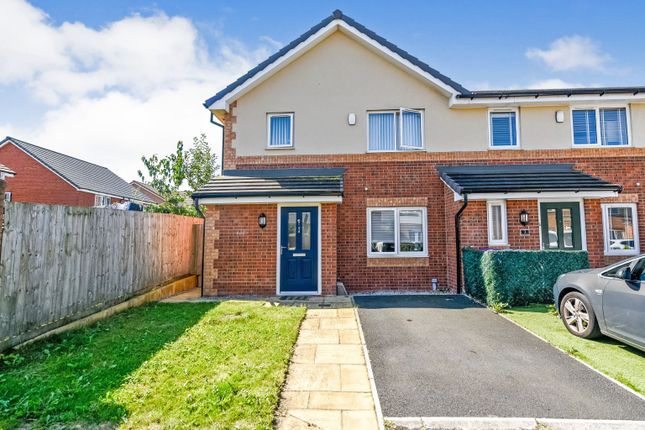 Thumbnail End terrace house for sale in Hollyhock Drive, Liverpool