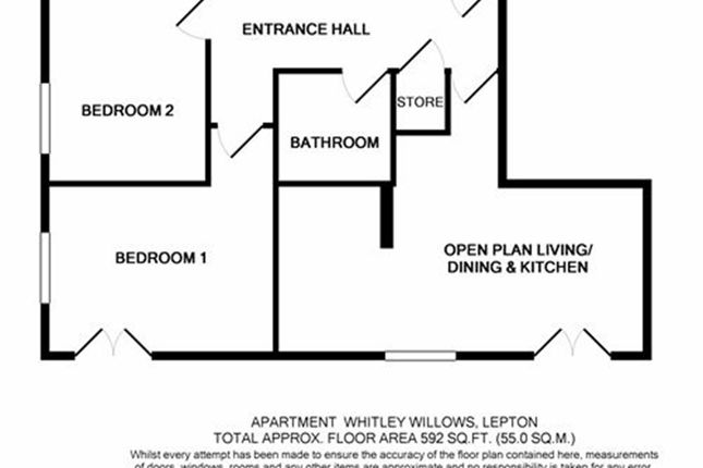 Flat to rent in Whitley Willows, Lepton, Huddersfield, West Yorkshire