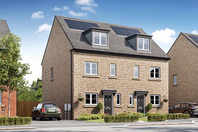 Thumbnail Semi-detached house for sale in "The Denton" at Spindle Walk, Huddersfield