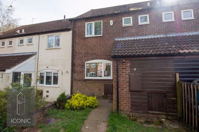Thumbnail Terraced house for sale in Elm Close, New Costessey, Norwich