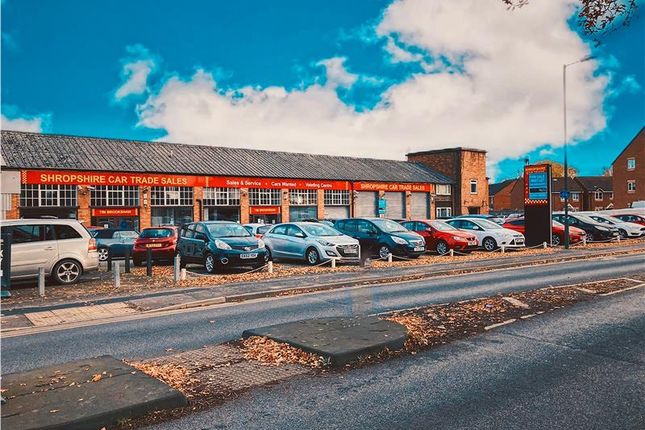 Retail premises for sale in Prominent Car Showroom And Workshop, Tim Brookshaw, Featherbed Lane, Shrewsbury, Shropshire