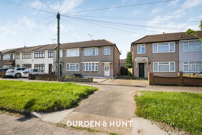 Thumbnail End terrace house for sale in Maybank Avenue, Hornchurch