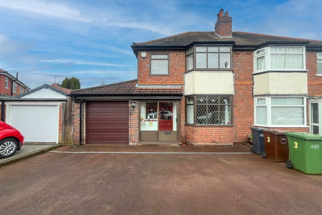 Thumbnail Semi-detached house for sale in Meadow Grove, Solihull