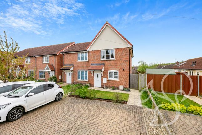 Thumbnail Semi-detached house for sale in Bixby Avenue, Haughley, Stowmarket