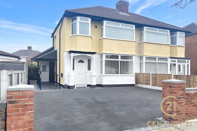 Thumbnail Semi-detached house to rent in Pilch Lane East, Huyton, Liverpool