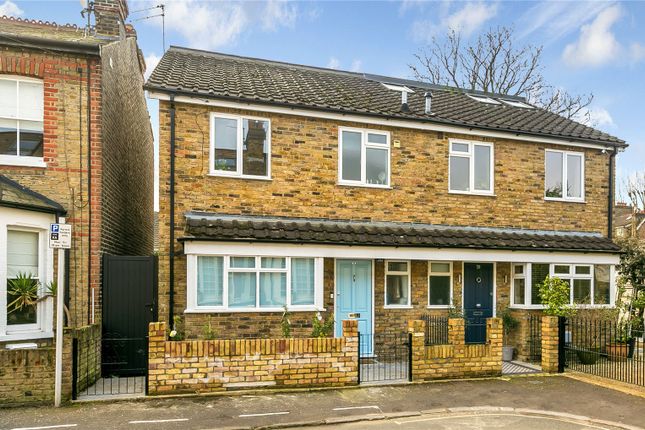 Thumbnail Semi-detached house for sale in Windsor Road, Kew, Surrey