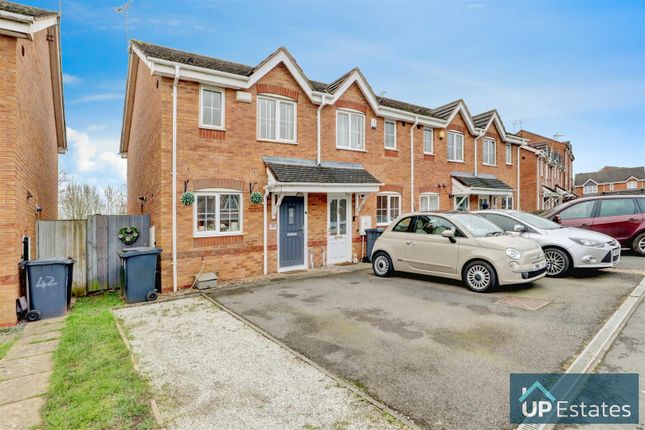 Thumbnail End terrace house for sale in Woods Piece, Keresley End, Coventry
