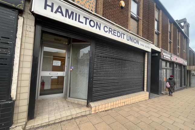 Retail premises to let in Quarry Street, Hamilton