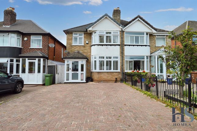 Thumbnail Semi-detached house for sale in Colebrook Road, Shirley, Solihull