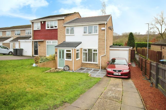 Thumbnail Semi-detached house for sale in Campion Drive, Tanfield Lea, Stanley, Durham