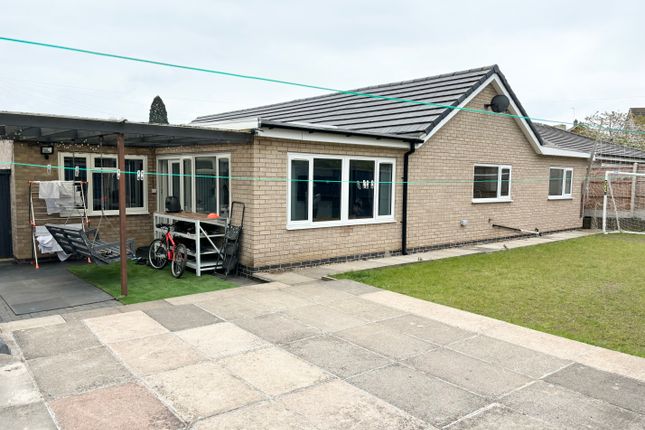 Detached bungalow for sale in Frensham Close, Leicester