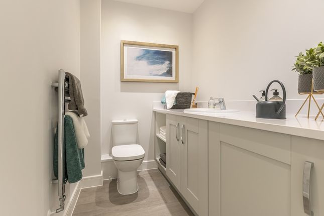 Combined Downstairs Toilet And Laundry Room