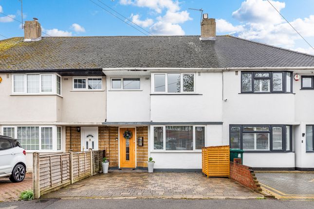 Thumbnail Terraced house for sale in Heathcroft Avenue, Sunbury-On-Thames