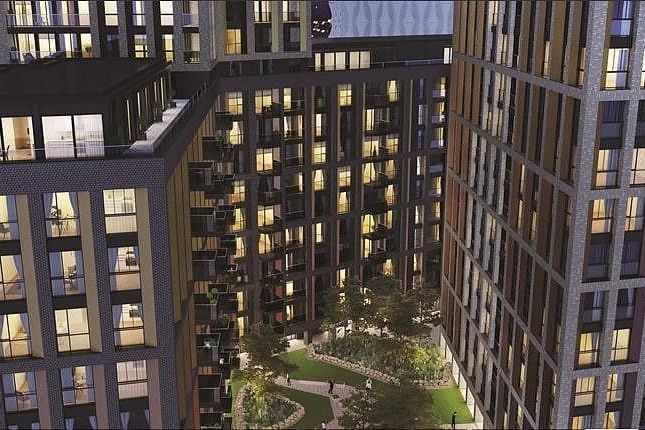 Flat to rent in The Residence, Nine Elms