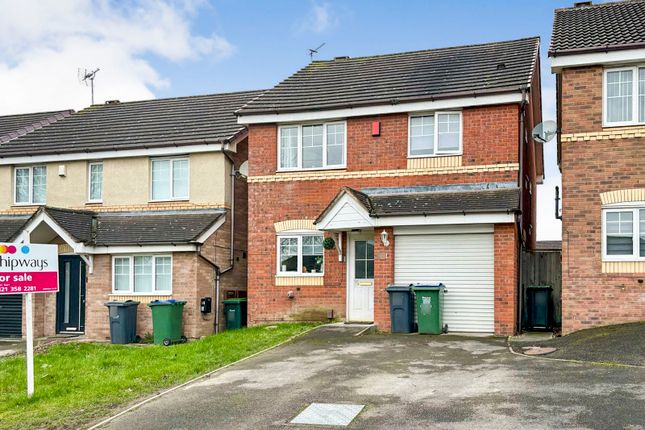 Thumbnail Detached house for sale in Brackendale Drive, Walsall