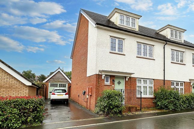 Thumbnail Semi-detached house to rent in Hawkweed Close, Newton Abbot