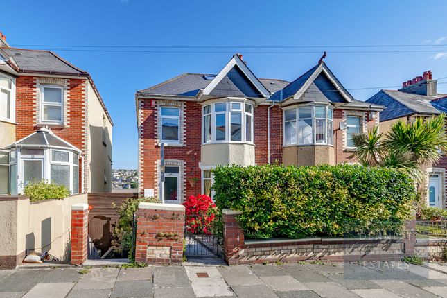 Semi-detached house for sale in Ladysmith Road, Plymouth