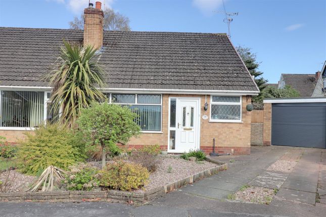 Thumbnail Semi-detached bungalow for sale in Lydgate Close, Wistaston, Crewe