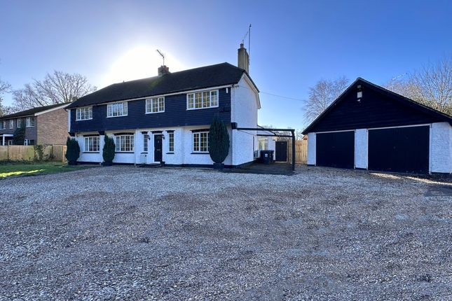 Thumbnail Equestrian property for sale in Silver Birches, Effingham Road, Burstow, Horley, Surrey