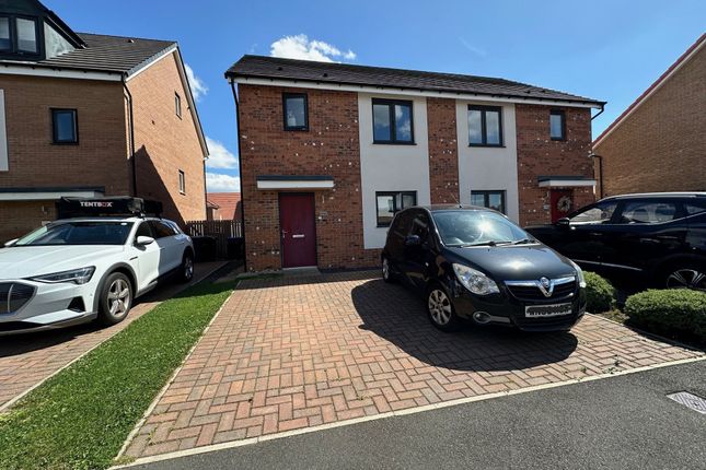 Thumbnail Semi-detached house for sale in Wanstead Crescent, Chester Le Street