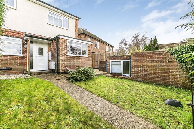 Thumbnail End terrace house for sale in Connaught Road, Brookwood, Woking, Surrey