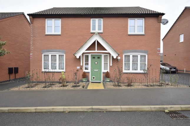 Thumbnail Detached house for sale in Wheelband Way, Scraptoft, Leicester
