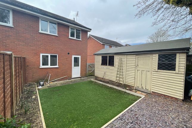 Semi-detached house for sale in Oxer Close, Elmswell, Bury St. Edmunds