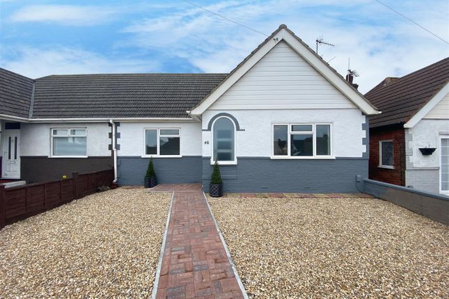 Thumbnail Semi-detached bungalow for sale in Upper Brighton Road, Lancing