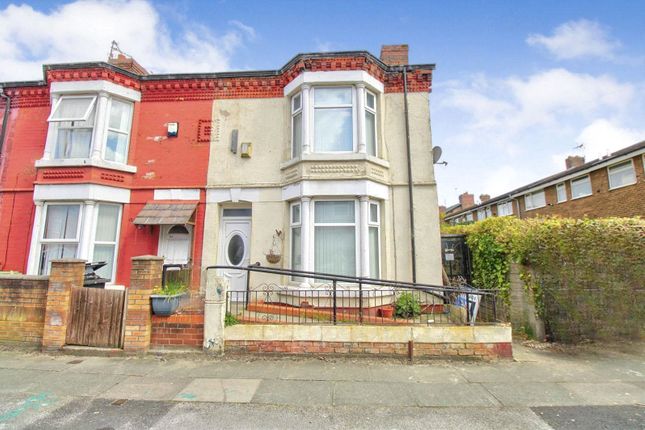 Thumbnail End terrace house for sale in Markfield Road, Bootle, Merseyside