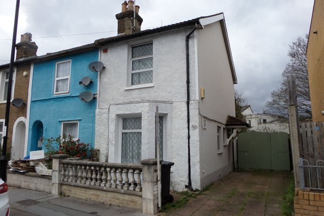 Thumbnail End terrace house to rent in Parker Road, Croydon