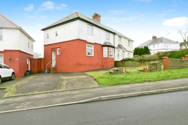 Semi-detached house for sale in Dyfan Road, Barry
