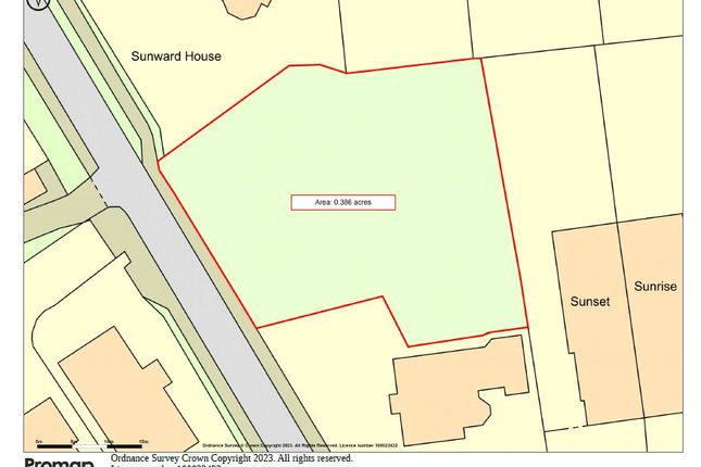 Land for sale in Ilsham Marine Drive, Torquay, Devon